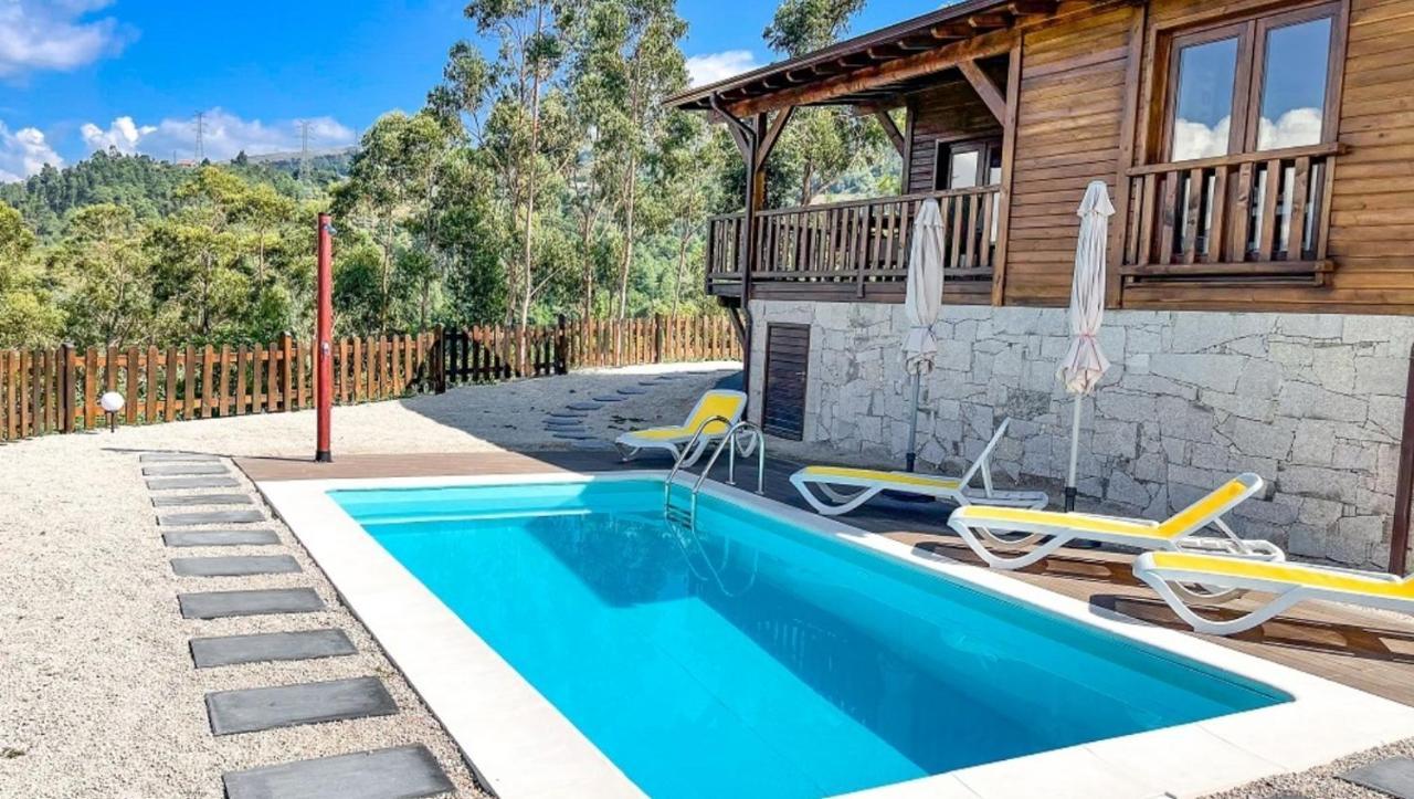 Quinta Da Resteva-Chale Do Rio Vieira do Minho Buitenkant foto
