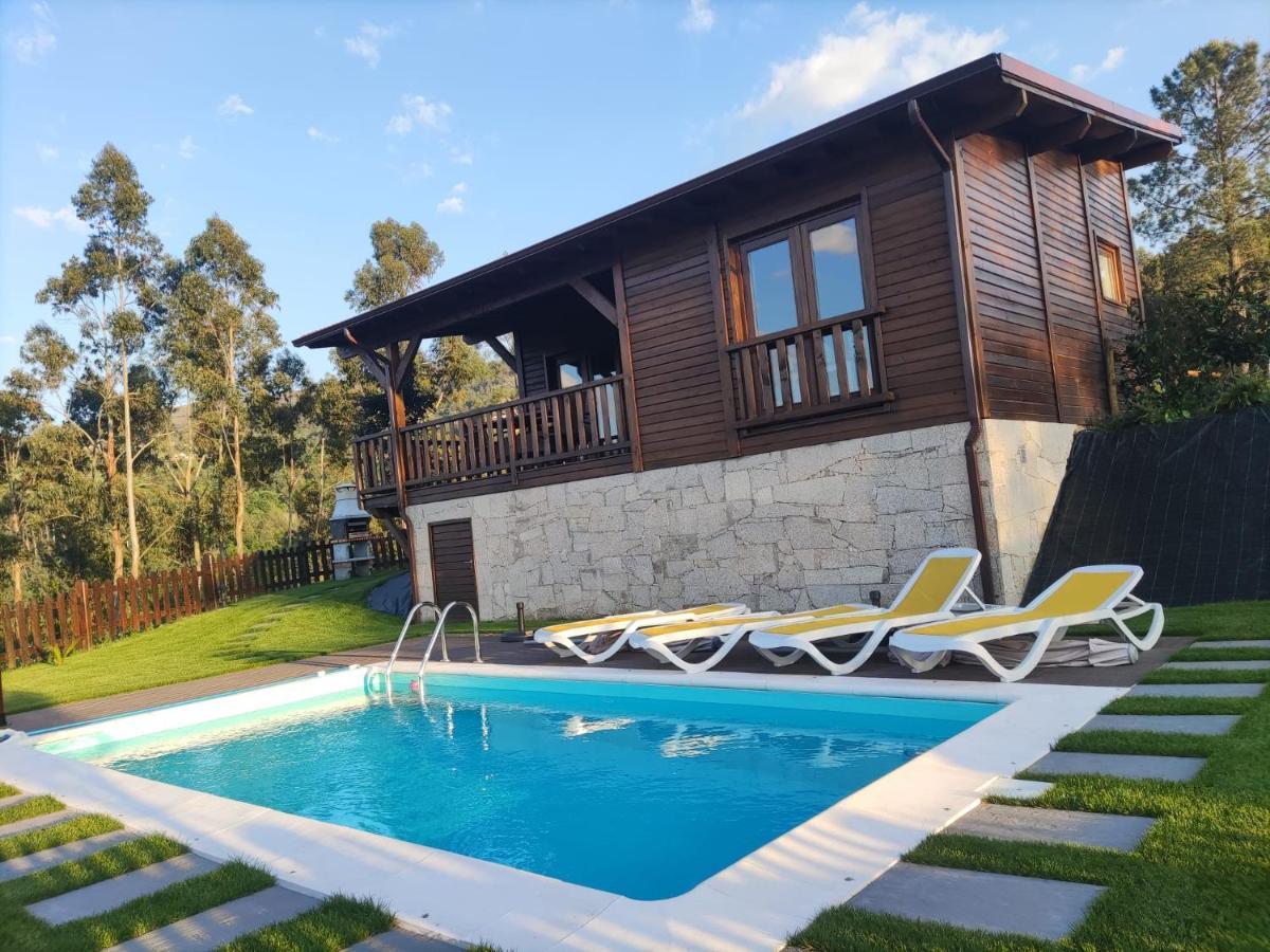 Quinta Da Resteva-Chale Do Rio Vieira do Minho Buitenkant foto